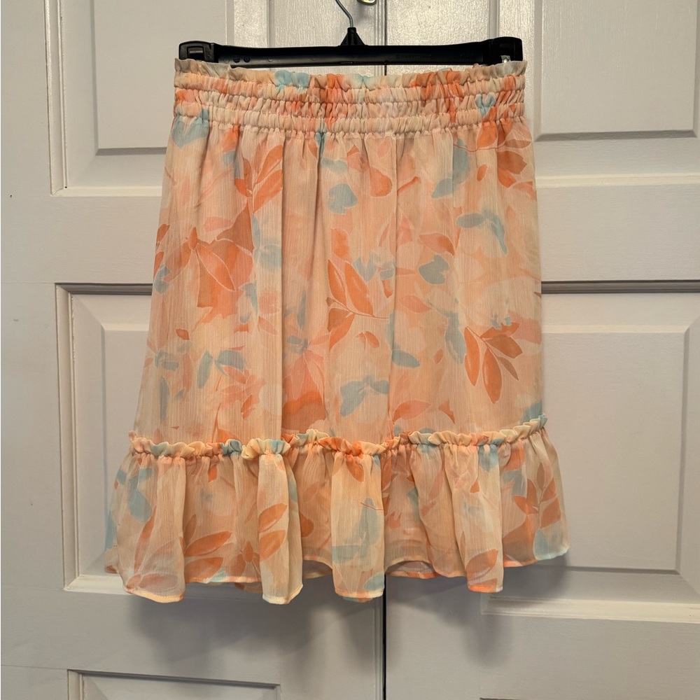Floral Ruffle Skirt - Picture 2 of 4